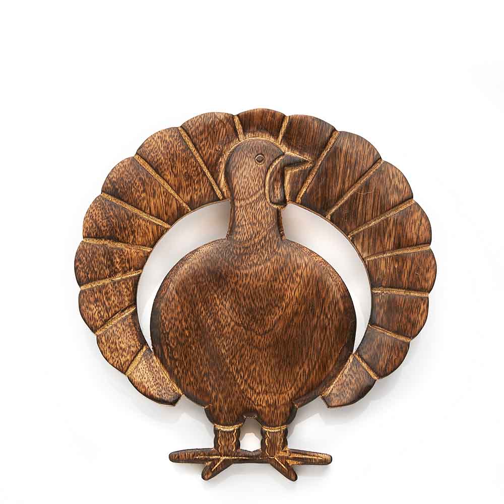 Mango Wood Turkey Trivet