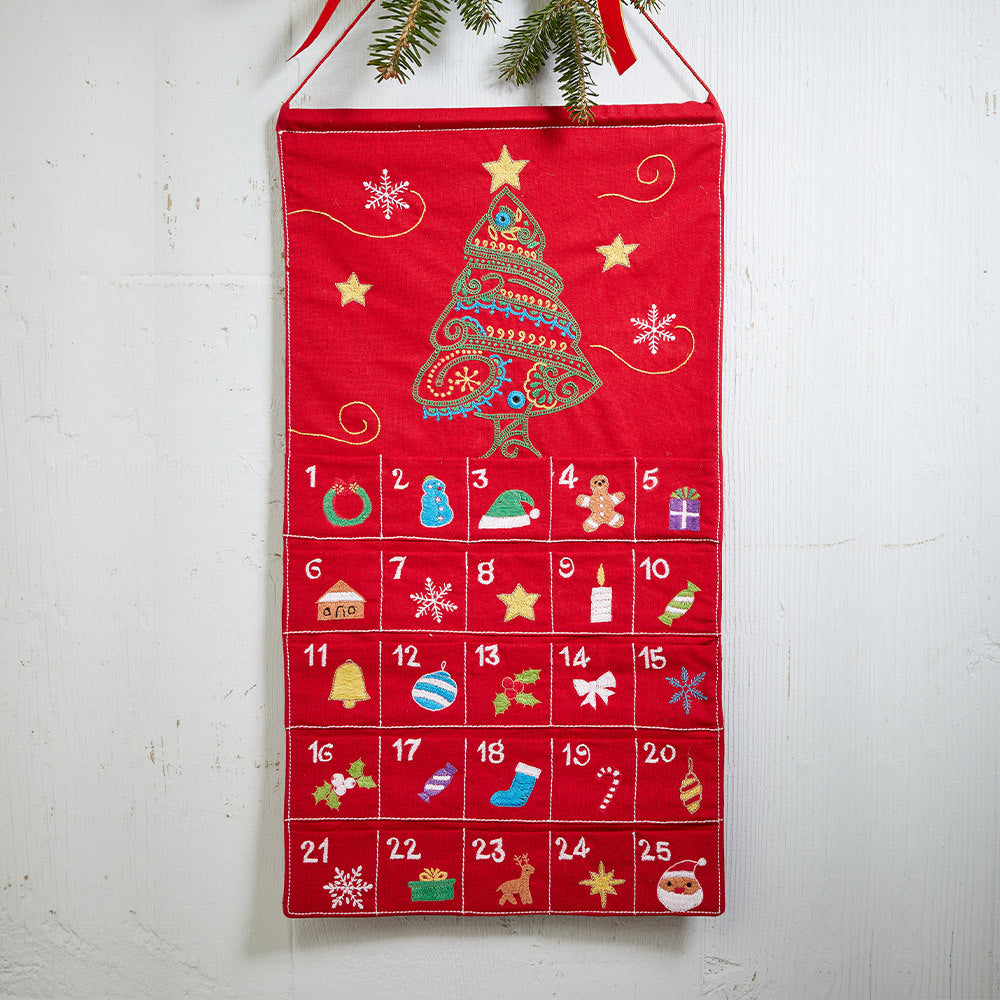 Christmas Countdown Pocket Calendar