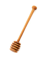 Load image into Gallery viewer, Wild Olive Wood Honey Dipper
