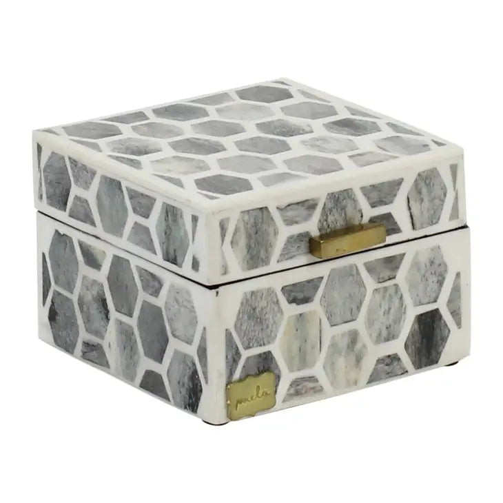 Gramercy Grey & Ivory Box