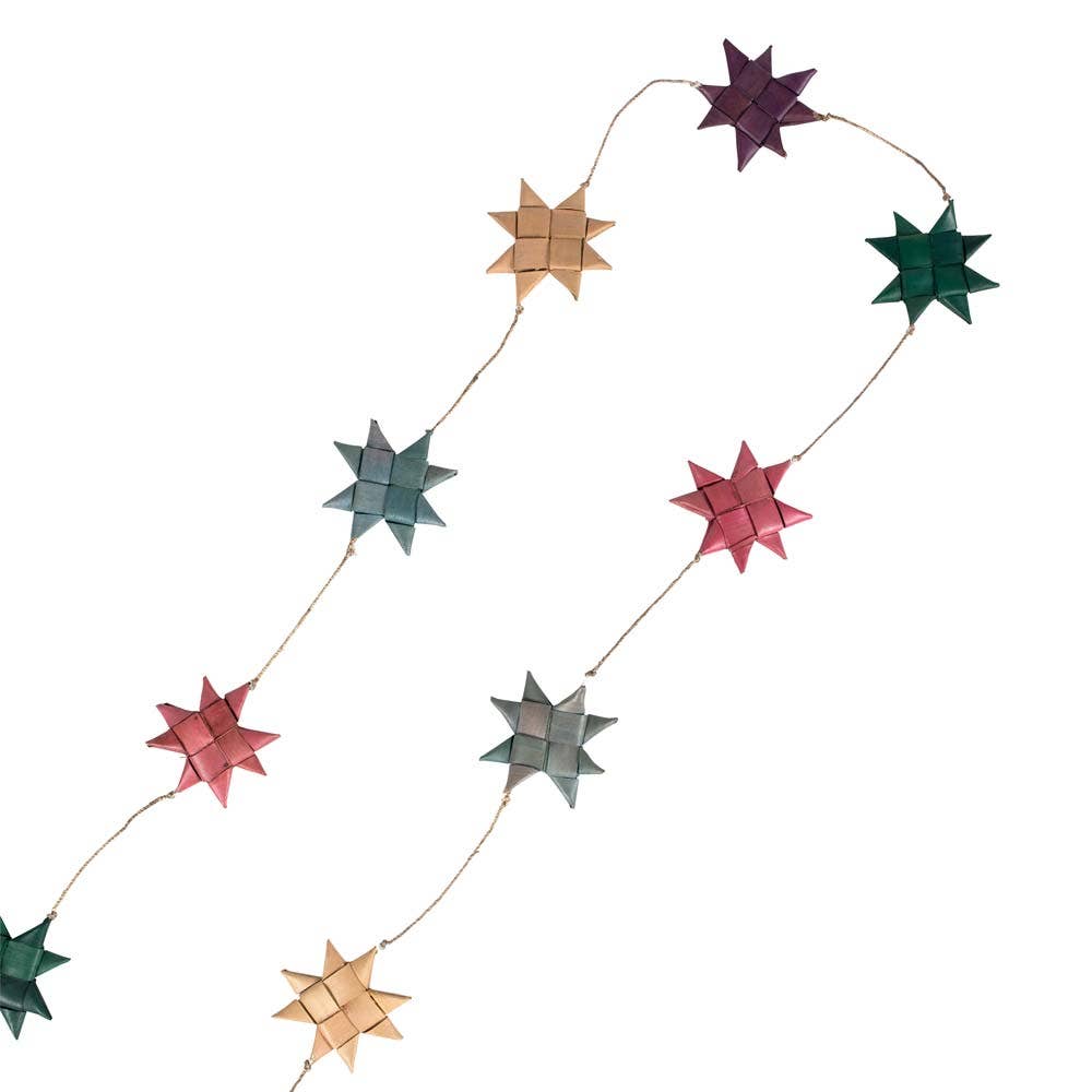 Multicolor Star Garland