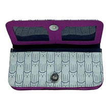 Load image into Gallery viewer, Black Cat Print Long Wallet
