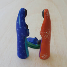 Load image into Gallery viewer, Tall Colorful Soapstone Nativity 3 piece
