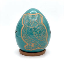 Load image into Gallery viewer, Owl Luminary: Turquoise
