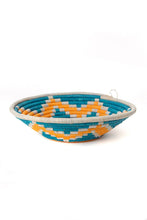 Load image into Gallery viewer, Ugandan Moon Mountains Raffia Coil Basket
