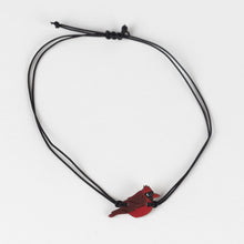 Load image into Gallery viewer, Handcarved Cardinal Bracelet
