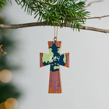 Load image into Gallery viewer, Peace On Earth Cross Ornament - Collectible 2024
