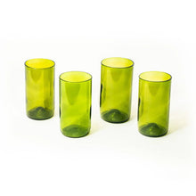 Load image into Gallery viewer, Reclaimed Olive Glass Tall Tumbler
