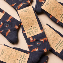 Load image into Gallery viewer, Socks that Protect Foxes
