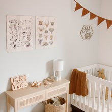 Load image into Gallery viewer, Animal Alphabet Canvas Banner | Wall Hanging
