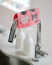 Load image into Gallery viewer, Cats Meow Swedish Dishcloth
