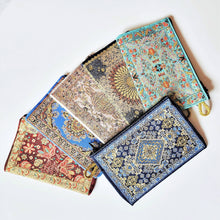 Load image into Gallery viewer, Turkish Rug Inspired Coin Purse
