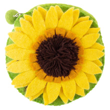 Load image into Gallery viewer, Sunflower Felt Shoulder Bag
