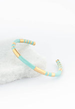 Load image into Gallery viewer, Radiate Hope Cuff in Mint
