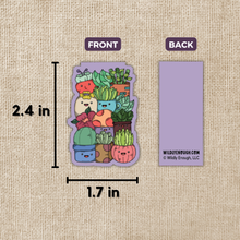 Load image into Gallery viewer, Happy Potted Plants Pile Magnetic Bookmark
