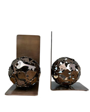 Load image into Gallery viewer, Copper Recycled Keys Bookends
