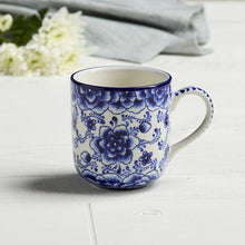 Load image into Gallery viewer, Indigo Bloom Mug
