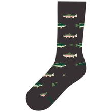 Load image into Gallery viewer, Socks that Protect National Parks (Gray Fish)
