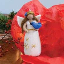 Load image into Gallery viewer, Bluebird Happiness Angel Ornament
