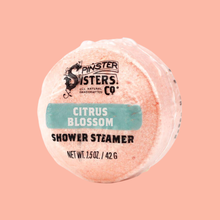 Load image into Gallery viewer, Citrus Blossom Infused Essential Oil Shower Steamer
