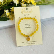 Load image into Gallery viewer, March Botanical Bracelet
