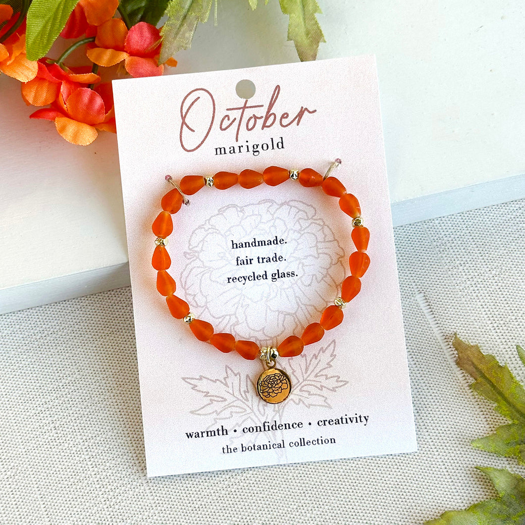 October Botanical Bracelet