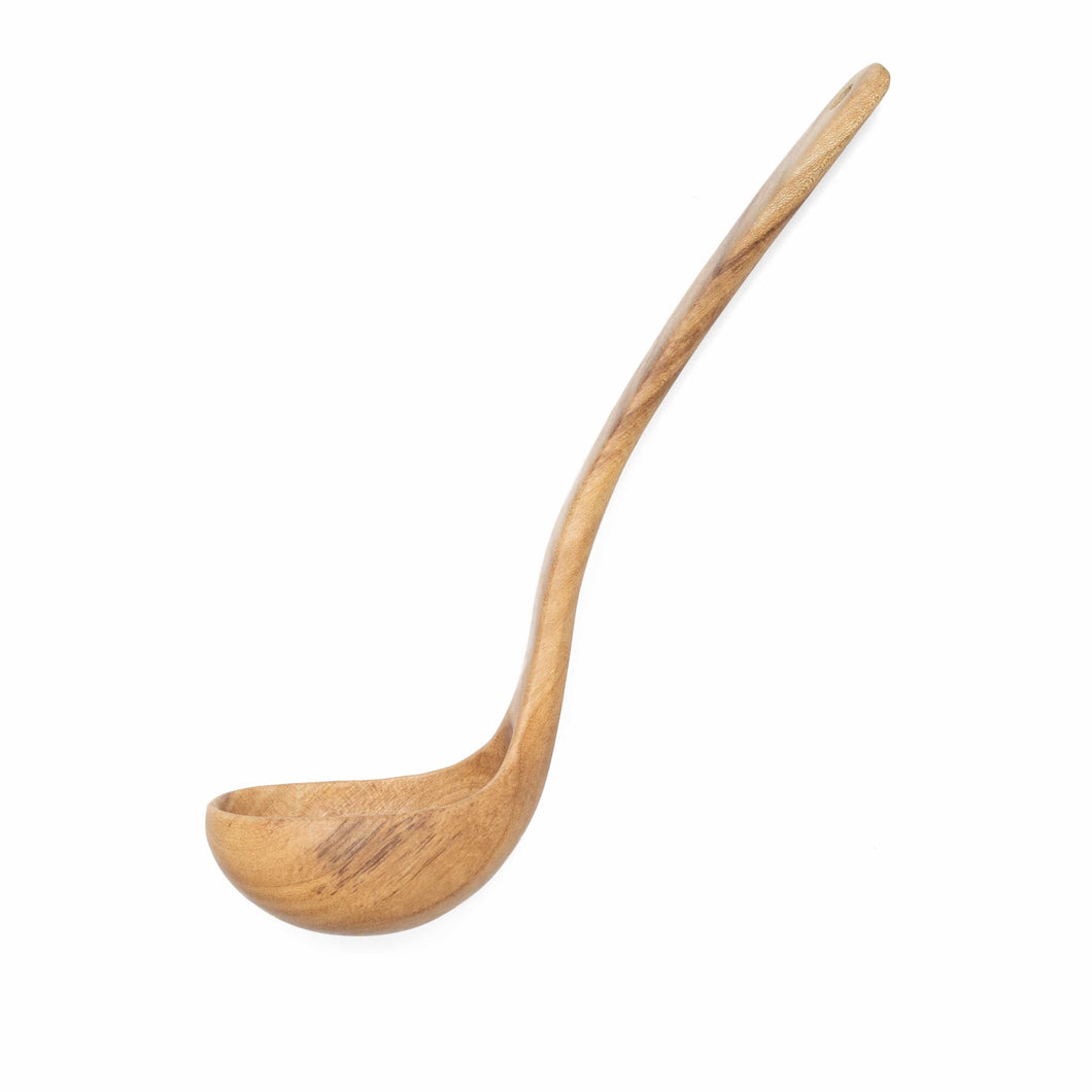 Hand Carved Wood Ladle: Laurelwood