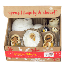 Load image into Gallery viewer, North Pole Christmas Small Nativity Set
