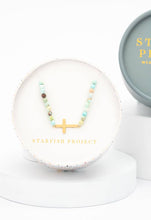 Load image into Gallery viewer, Faithful Necklace in Turquoise
