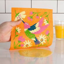 Load image into Gallery viewer, Hummingbird Swedish Dishcloth
