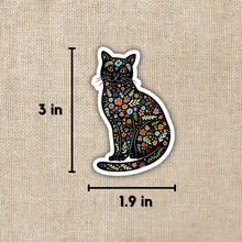 Load image into Gallery viewer, Magic Boho Cat Sticker
