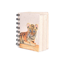 Load image into Gallery viewer, Small Notebook Baby Tiger
