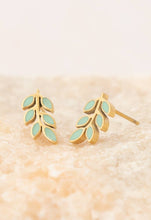 Load image into Gallery viewer, Rowen Stud Earrings in Mint
