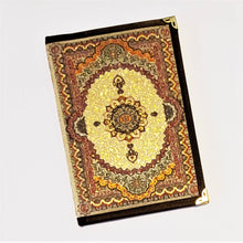 Load image into Gallery viewer, Turkish Rug Inspired Fabric Covered Journal
