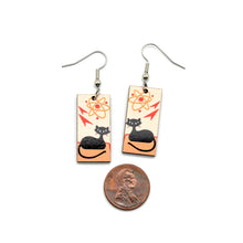 Load image into Gallery viewer, Atomic Cats Mid Century Style Earrings
