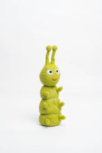 Load image into Gallery viewer, Caterpillar Felt Finger Puppet
