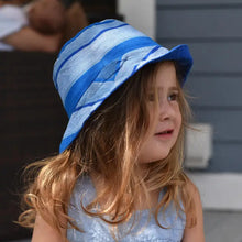 Load image into Gallery viewer, Child Bucket Hat Stormy Blue
