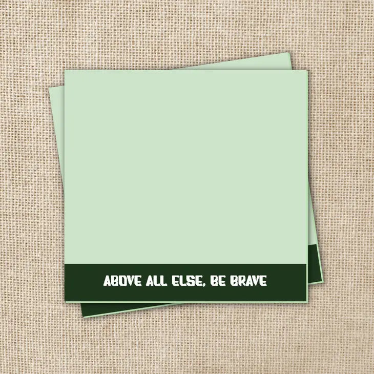 Be Brave Sticky Notes