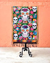 Load image into Gallery viewer, Sugar Skull Table Runner 50&quot;
