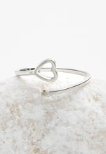 Load image into Gallery viewer, Ada Silver Heart Ring
