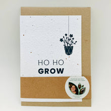 Load image into Gallery viewer, Treemendous Growing Paper Christmas Card
