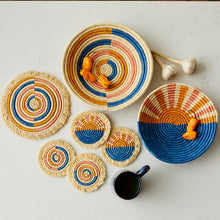 Load image into Gallery viewer, Seaside Raffia Coasters
