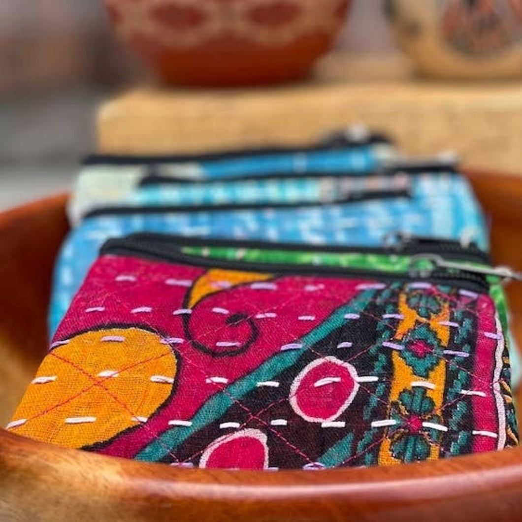 Kantha Coin Purse