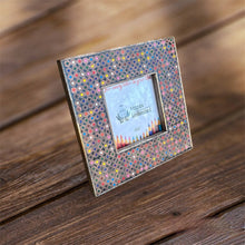 Load image into Gallery viewer, Recycled Pencils Picture Frame: 4 x 4
