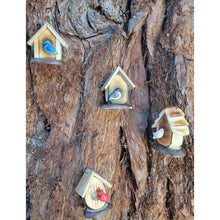 Load image into Gallery viewer, Tagua Nut Bird House Ornaments
