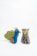 Load image into Gallery viewer, Owl Felt Finger Puppet
