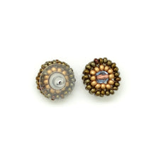 Load image into Gallery viewer, Beaded Dot Earrings
