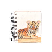 Load image into Gallery viewer, Small Notebook Baby Tiger
