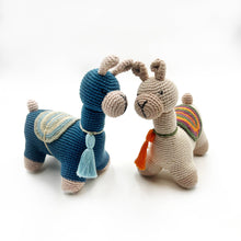 Load image into Gallery viewer, Crocheted Llama Stuffed Animal
