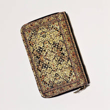 Load image into Gallery viewer, Turkish Rug Inspired Small Zip Close Wallet
